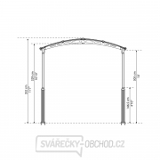 Palram Arcadia Alpine Kit sada 2 noh na zvýšení přístřešků řady Arcadia Náhled