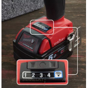 Milwaukee Aku utahovák rázový s pojistným kroužkem 1/2