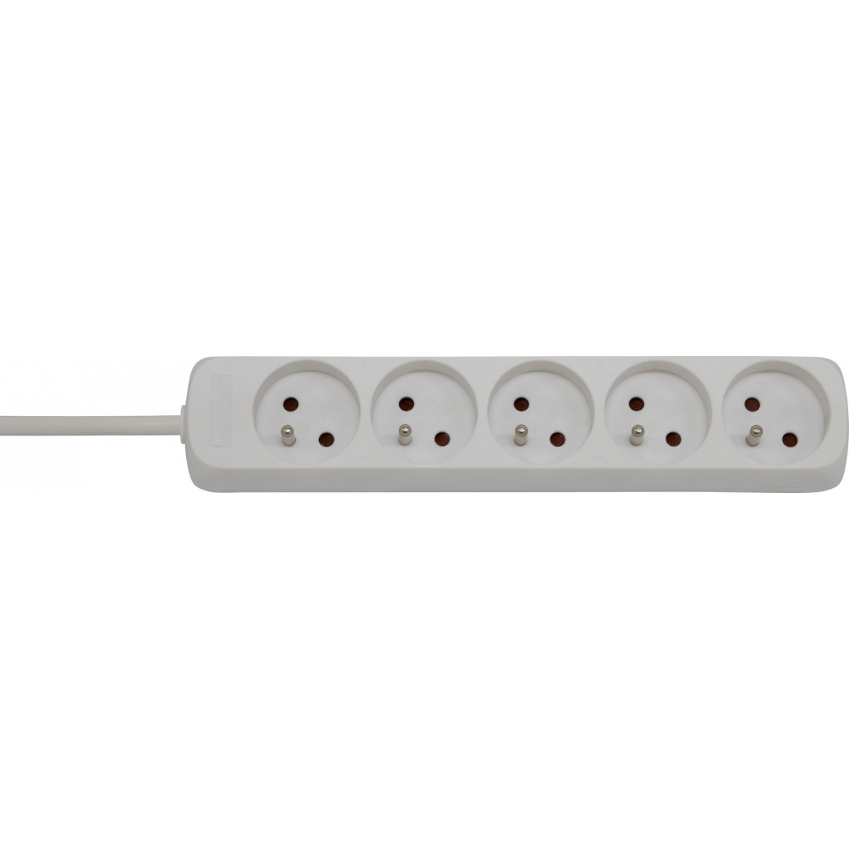 Eco-Line Zásuvková lišta, 5 zásuvek, bílá, 3,0m 1152311305