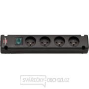 Bremounta Zásuvková lišta, černá, bez kabelu gallery main image