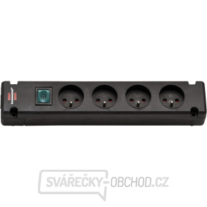 Bremounta Zásuvková lišta, černá, bez kabelu Bremounta Zásuvková lišta, černá, bez kabelu gallery main image