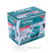 Aku excentrická bruska TOTAL, 20V Li-ion, 2000mAh, industrial, 125mm Aku excentrická bruska TOTAL, 20V Li-ion, 2000mAh, industrial, 125mm náhled