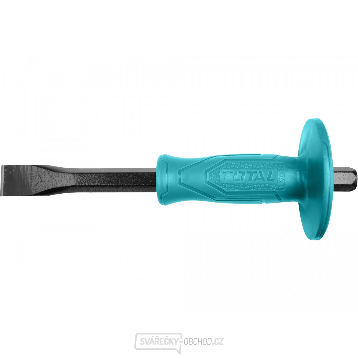 Sekáč plochý s plastovým chráničem, industrial, šířka ostří 19mm, délka 254mm.