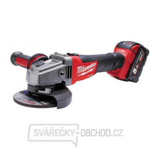 Milwaukee Aku bruska úhlová M18 CAG115X-502X Milwaukee Aku bruska úhlová M18 CAG115X-502X gallery main image