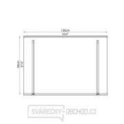 Palram Calisto 1350 vchodová stříška Náhled