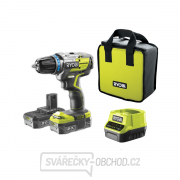 Ryobi R18DDBL-220S 18V bezkomutátorový vrtací šroubovák + 2x 2,0 Ah baterie + nabíječka ONE+ gallery main image