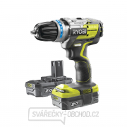 Ryobi R18PDBL-220S 18 V bezkomutátorová příklepová vrtačka + 2x 2Ah baterie + nabíječka ONE+ gallery main image