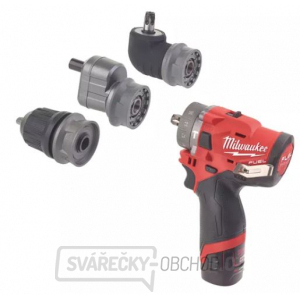 Milwaukee Aku vrtačka s příklepem M12 FPDXKIT-202X gallery main image