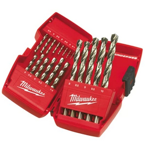 Milwaukee sada vrtáku na kov HSS-G 19ks 4932352374