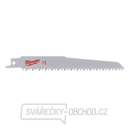 Milwaukee pilový plátek na dřevo a plast 150x6 Tpi - 3ks