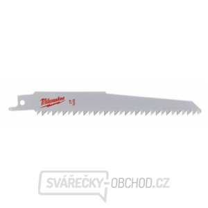 Milwaukee pilový plátek na dřevo a plast 150x6 Tpi - 3ks gallery main image