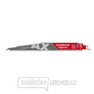 Milwaukee pilové plátky pro bourací práce na dřevo s hřebíky TCT AX 230 - 1ks gallery main image