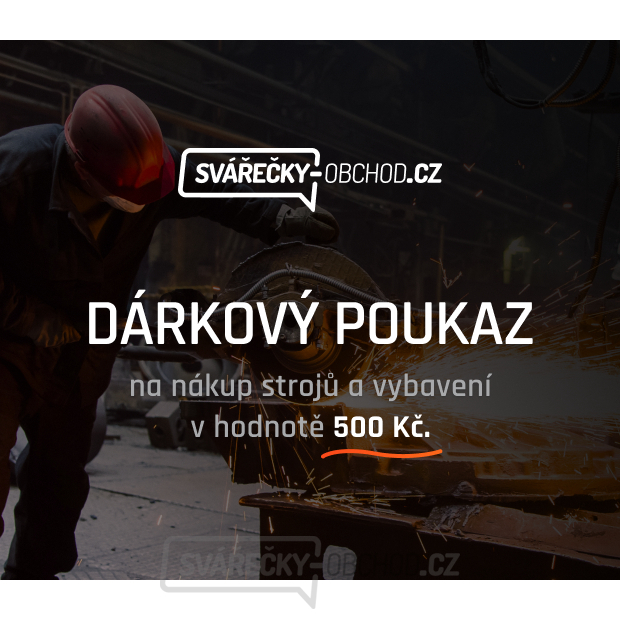 Dárkový poukaz v hodnotě 500 Kč