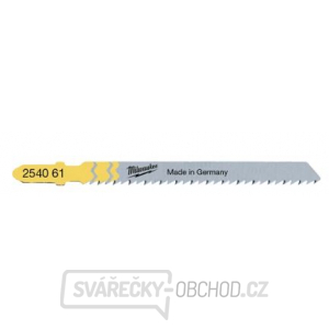 Milwaukee pilové plátky pro hladké řezy do dřeva T101B 75x2.5mm - 5ks gallery main image