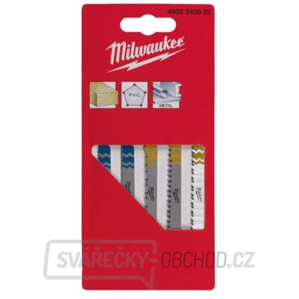 Milwaukee sada pilových plátků do dřeva i kovu - 5ks