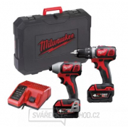 Milwaukee PowerPack set aku nářadí M18 BPP2D-402C Náhled