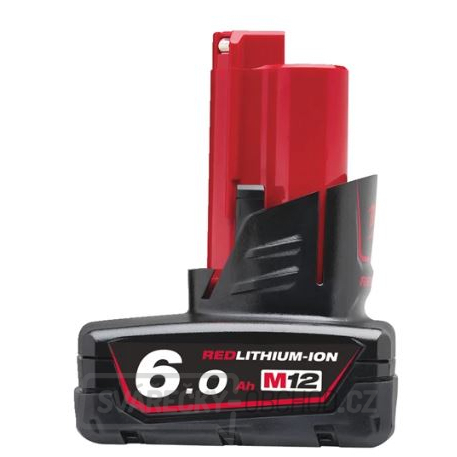 Milwaukee M12 B6 6,0Ah akumulátor