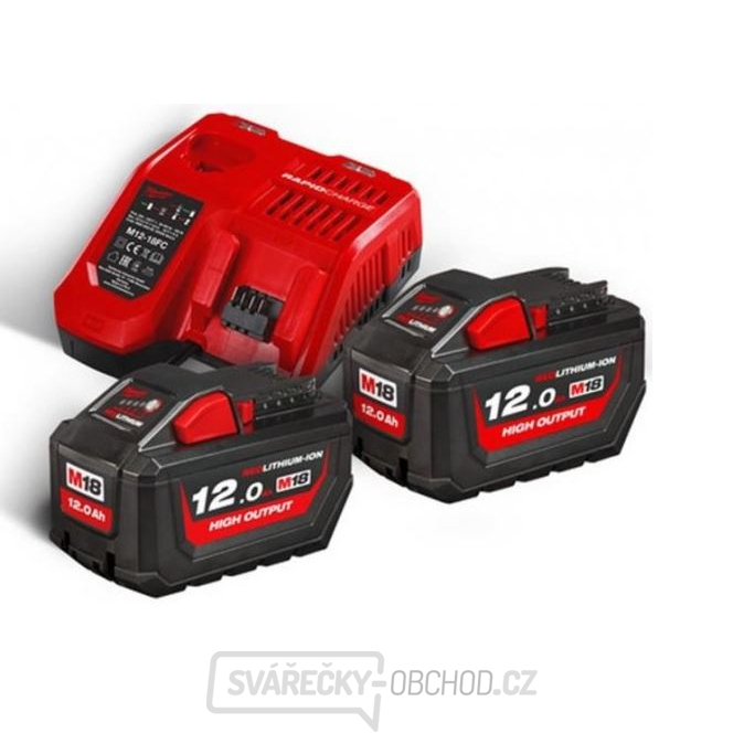 Milwaukee M18 HNRG-122 Sada baterií a nabíječky