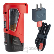 Milwaukee M12 TC Kompaktní cestovní nabíječka a zdroj  Náhled