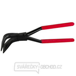 BESSEY - Kleště klempířské přehýbací zahnuté 45° (držadlo PVC)