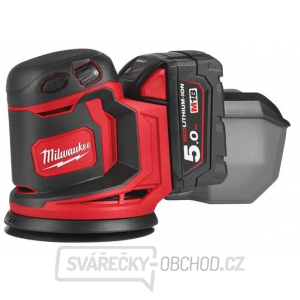 Aku excentrická bruska Milwaukee M18 BOS125-502B 125mm