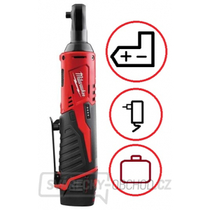 Aku ráčna Milwaukee M12 IR-201B 3/8 - utahovák