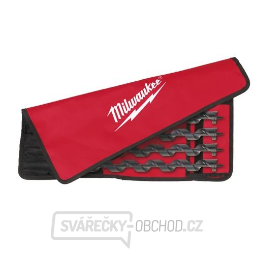Milwaukee Sada spirálových vrtáků do dřeva - 4ks