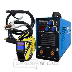 Sherman Svářecí invertor ARC 200C + kabely 25/5 + kukla Sherman Svářecí invertor ARC 200C + kabely 25/5 + kukla gallery main image