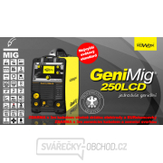 Svářečka pro MIG/MMA GeniMIg 250 LCD 4,3 + svařovací kabely Náhled
