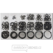 Pojistné kroužky na hřídele - vnější segrovky, průměr 3 - 32 mm, sada 300 kusů gallery main image