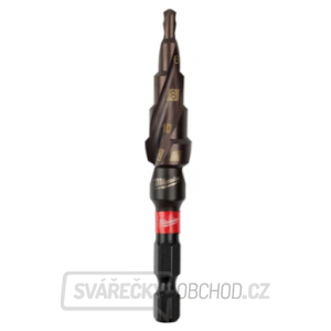 Milwaukee SHOCKWAVE™ Stupňovitý vrták na kov 4-12 mm / 2″