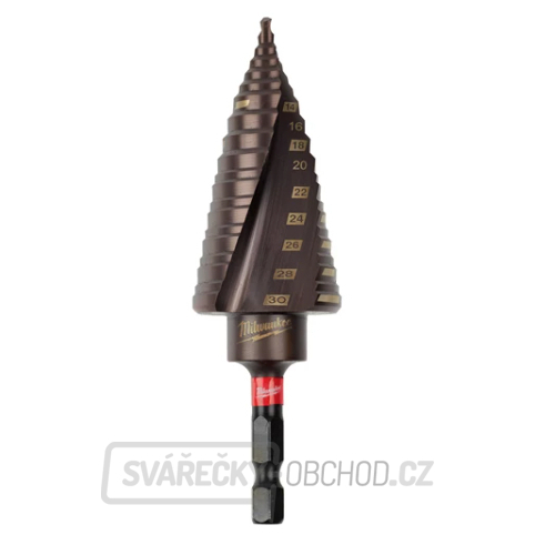 Milwaukee SHOCKWAVE™ Stupňovitý vrták na kov 4-30 mm