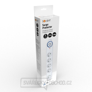 Solight přepěťová ochrana, 150J, 5 zásuvek, 1,5m, bílá Náhled