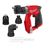 Milwaukee Aku vrtačka s rychlovýměnným sklíčidlem M12 FDDXKIT-0X gallery main image