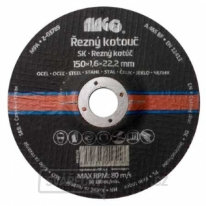 Řezný kotouč na kov 150x1,6x22,2mm