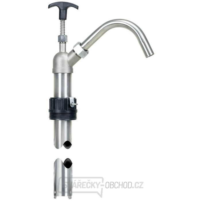 Ruční pístové čerpadlo z nerezoceli PRESSOL 13 005