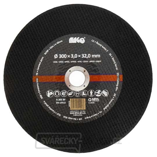 Řezný kotouč na kov 300x3,0x32,0mm