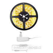 Solight LED světelný pás s testrem, 5m, sada s 12V adaptérem, 4,8W/m, IP65, teplá bílá Solight LED světelný pás s testrem, 5m, sada s 12V adaptérem, 4,8W/m, IP65, teplá bílá gallery main image