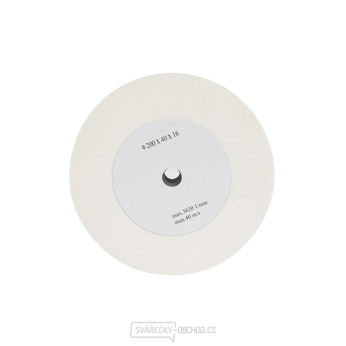 Scheppach brusný kotouč (bílý) pro SM 200 / SM 200 AL (200 x 40 x 15,88 mm)