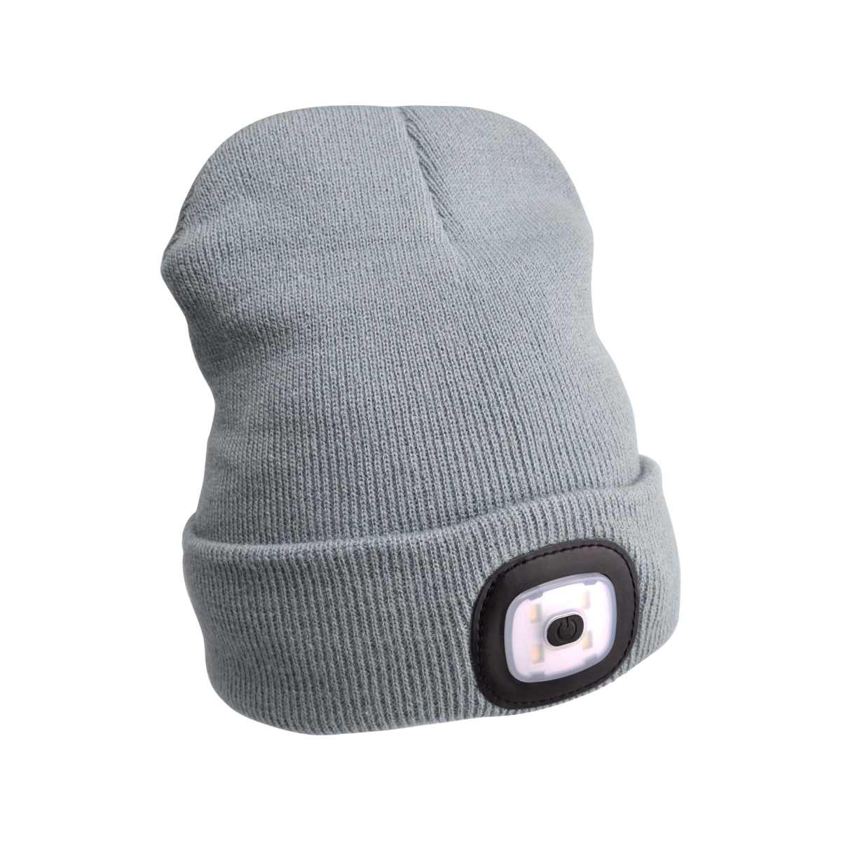 EXTOL LIGHT čepice s čelovkou 45lm, nabíjecí, USB, šedá, univerzální velikost 43195