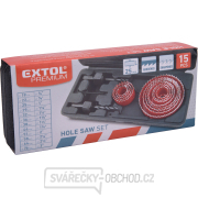 Vrtáky vykružovací korunkové, 12průměrů O 19-76mm Náhled