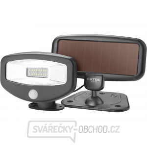 Reflektor LED s pohybovým čidlem, 100lm, solární nabíjení Reflektor LED s pohybovým čidlem, 100lm, solární nabíjení gallery main image