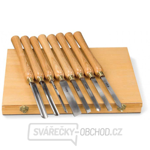 Soustružnická dláta na dřevo sada 8 ks Soustružnická dláta na dřevo sada 8 ks gallery main image