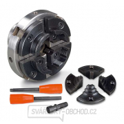 Čtyřčelisťové sklíčidlo ø 100 mm, sada 2 Čtyřčelisťové sklíčidlo ø 100 mm, sada 2 gallery main image
