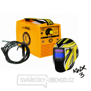 Svářecí invertor GAMA 1550A + kabely 25/5m + sam.kukla Svářecí invertor GAMA 1550A + kabely 25/5m + sam.kukla gallery main image