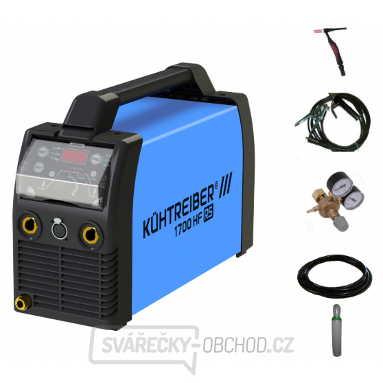 Kühtreiber KITin 1700 HF RS SET s 25/5m kabely + plná lahev ARGON