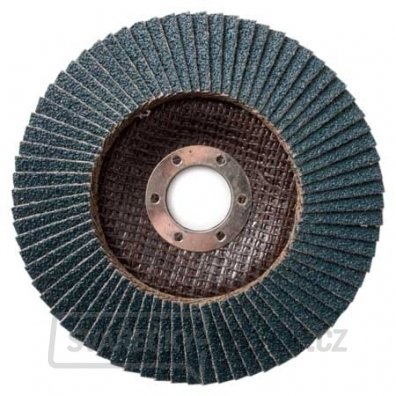 Lamelový brusný kotouč 125mm, zrnitost 40 - zirkokorund