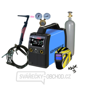 Kühtreiber KITin 190 TIG LA RS + kabely 25/5m + kukla + hořák TIG + ventil + plná lahev ARGON Kühtreiber KITin 190 TIG LA RS + kabely 25/5m + kukla + hořák TIG + ventil + plná lahev ARGON gallery main image