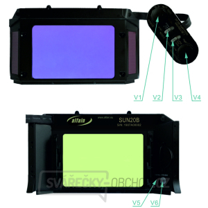 Kazeta samostmívací pro kuklu S20B Flipper vč. regulace stmívání a knoflíků Kazeta samostmívací pro kuklu S20B Flipper vč. regulace stmívání a knoflíků gallery main image