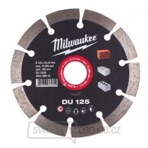 Milwaukee Diamantový kotouč DU 125 - 1ks